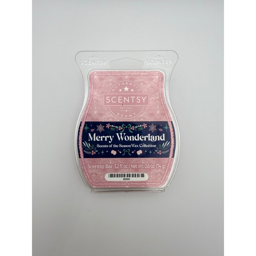Scentsy Merry Wonderland Scents of the Season Wax Bar Authentic Home Fragrance